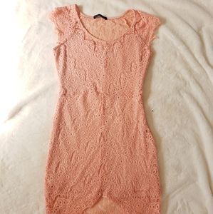 You are not alone peachy dress size M junior